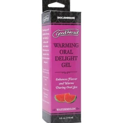 Doc Johnson - GoodHead Gel Oral Réchauffant Délice - Pastèque - 118 ml