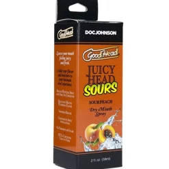 Doc Johnson - GoodHead Juicy Head Dry Mouth Spray - Perzik - 60 ml