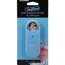Doc Johnson - GoodHead Juicy Head Dry Mouth Spray ToGo - Barbe à Papa - 9 m