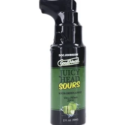 Doc Johnson - GoodHead Juicy Head Dry Mouth Spray Sour - Pomme - 60 ml