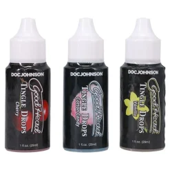 Doc Johnson - GoodHead Tingle Drops 3 Saveurs - 29 ml