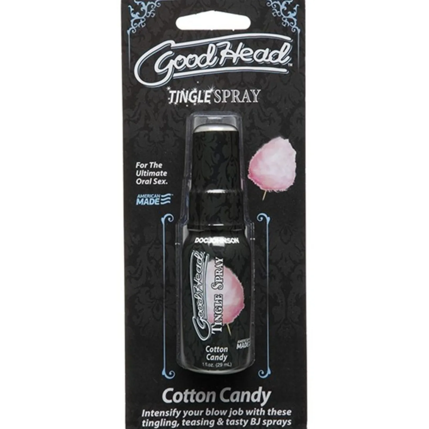 Doc Johnson - GoodHead Tingle Spray - Sucre Filé - 29 ml