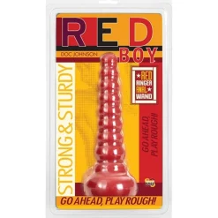 Doc Johnson - Red Boy Butt Plug Red Ringer Gode Anal - Rouge