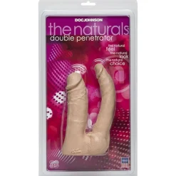 Doc Johnson - The Naturals Double Gode - Beige
