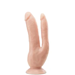 Dr. Skin - Double godemiché 8,5" - Vanille