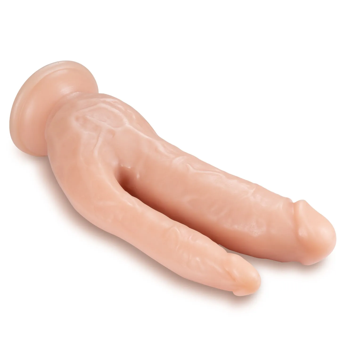 Dr. Skin - Double godemiché 8,5" - Vanille