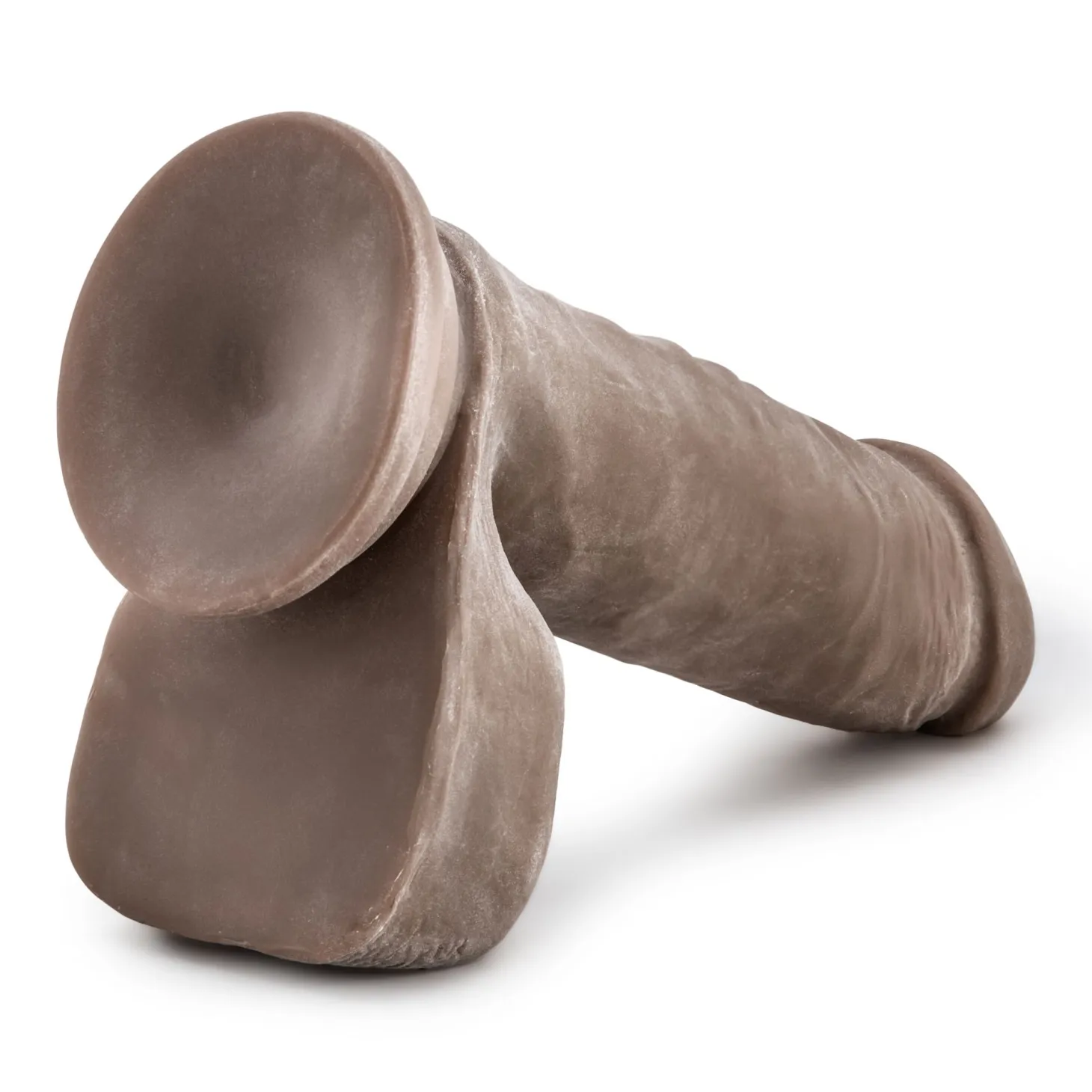Dr. Skin - Godemiché avec ventouse Mr. Magic 9" - Chocolat