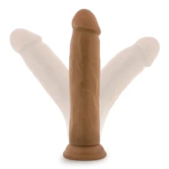 Dr. Skin - Godemiché réaliste avec ventouse 22,86 cm - Café