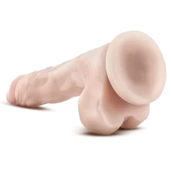 Dr. Skin - Godemiché réaliste avec ventouse 21,59 cm - Beige