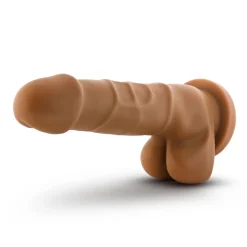 Dr. Skin - Godemiché réaliste avec ventouse 19,69 cm - Café