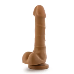 Dr. Skin - Godemiché réaliste avec ventouse 19,69 cm - Café