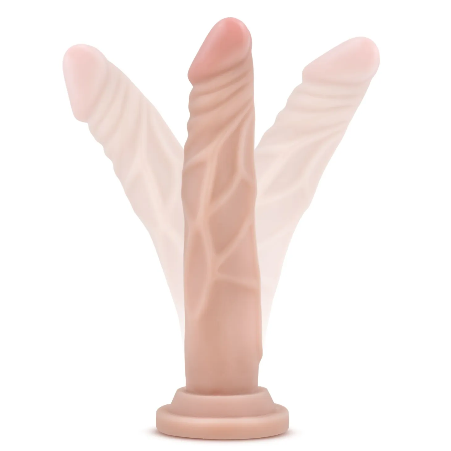 Dr. Skin - Godemiché réaliste avec ventouse - Beige