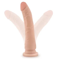 Dr. Skin - Godemiché réaliste avec ventouse - Beige