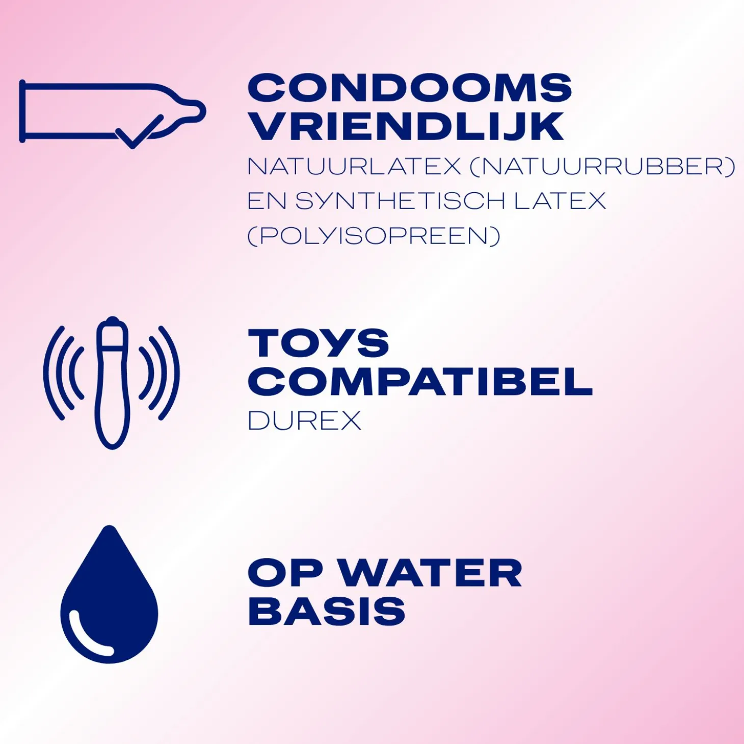 Durex - Lubrifiant naturel à base d'eau - 100 ml