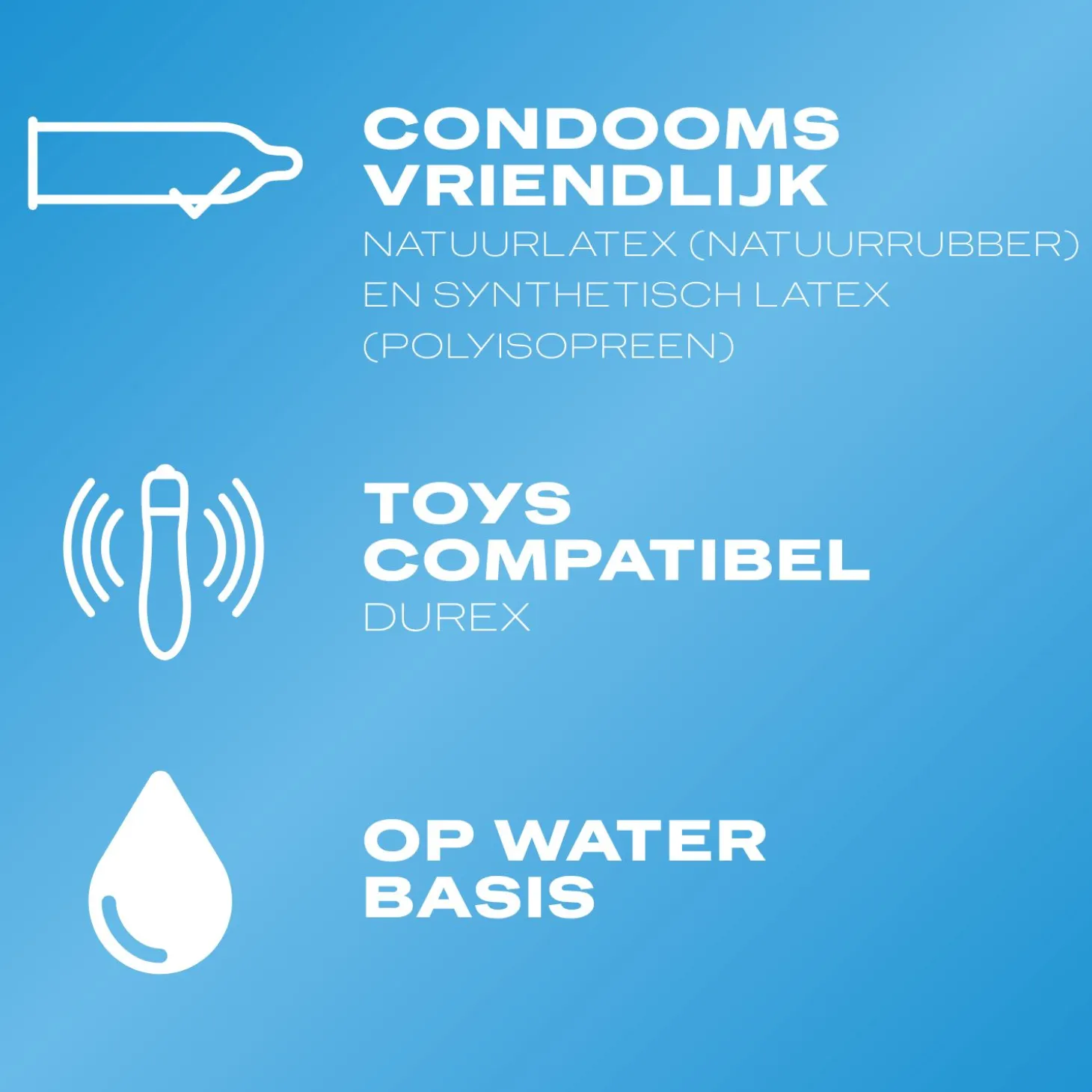 Durex - Lubrifiant stimulant à base d'eau - 100 ml
