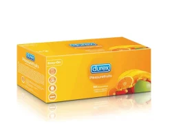 Durex - Préservatifs en latex "Pleasurefruits" - 144 pièces