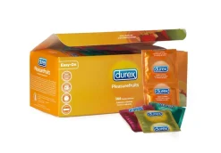 Durex - Préservatifs en latex "Pleasurefruits" - 144 pièces