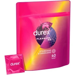 Durex - Préservatifs Plaisir - 40 pièces