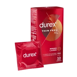 Durex - Préservatifs Thin Feel XL - 10 pièces