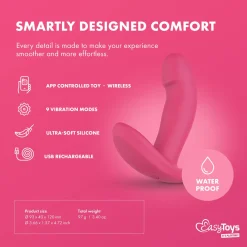 EasyConnect - Vibromasseur portable Ivy contrôlé par application