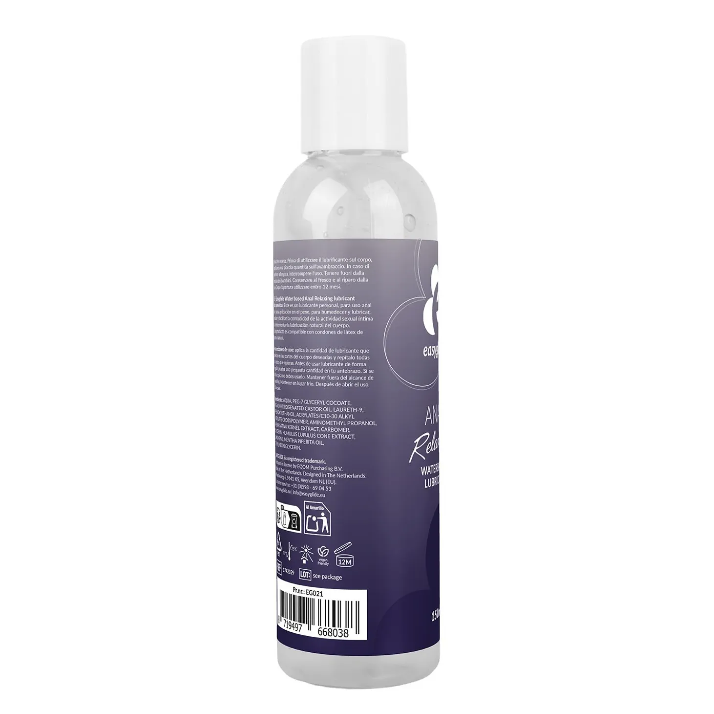 EasyGlide - Lubrifiant anal relaxant - 150 ml