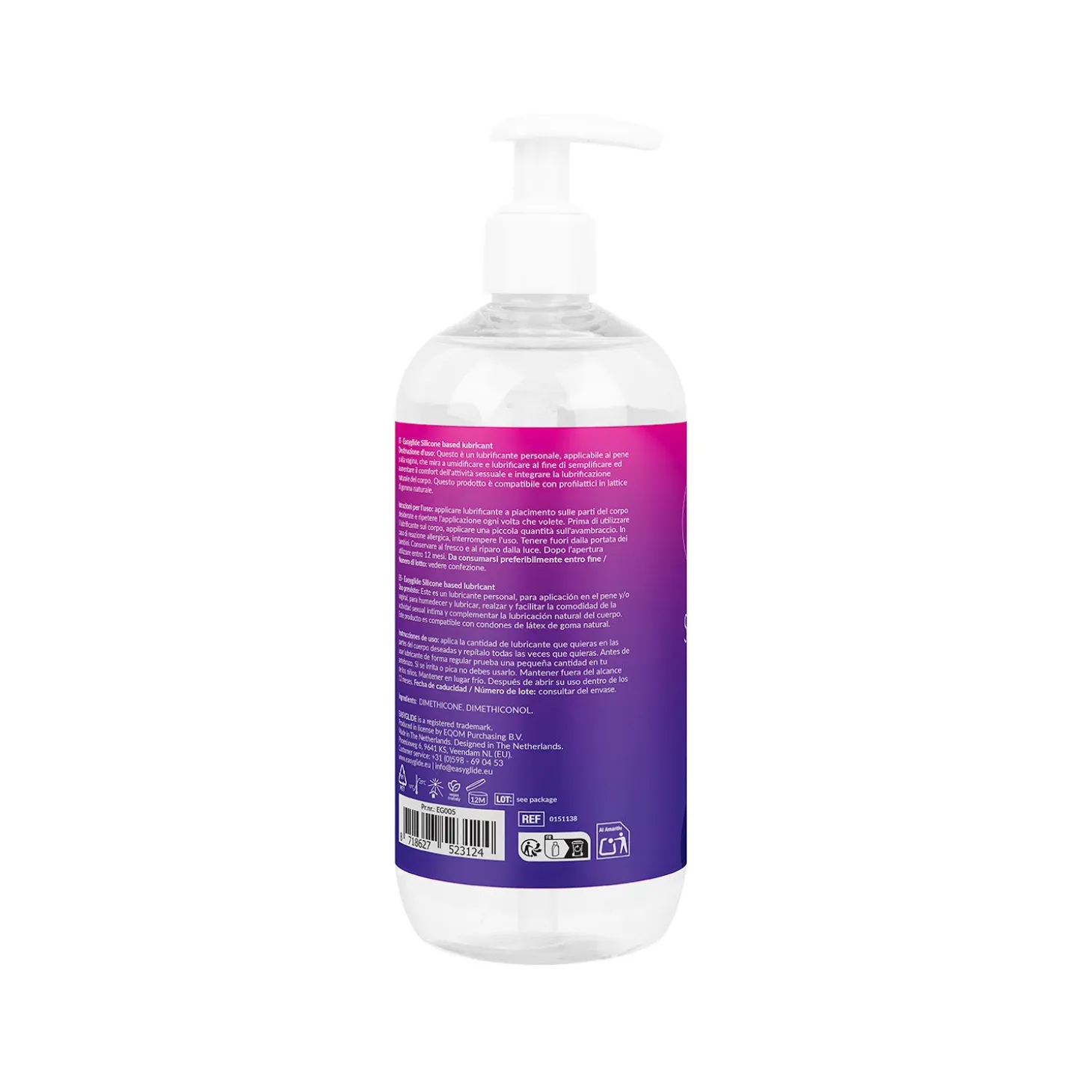EasyGlide - Lubrifiant à base de silicone - 500 ml