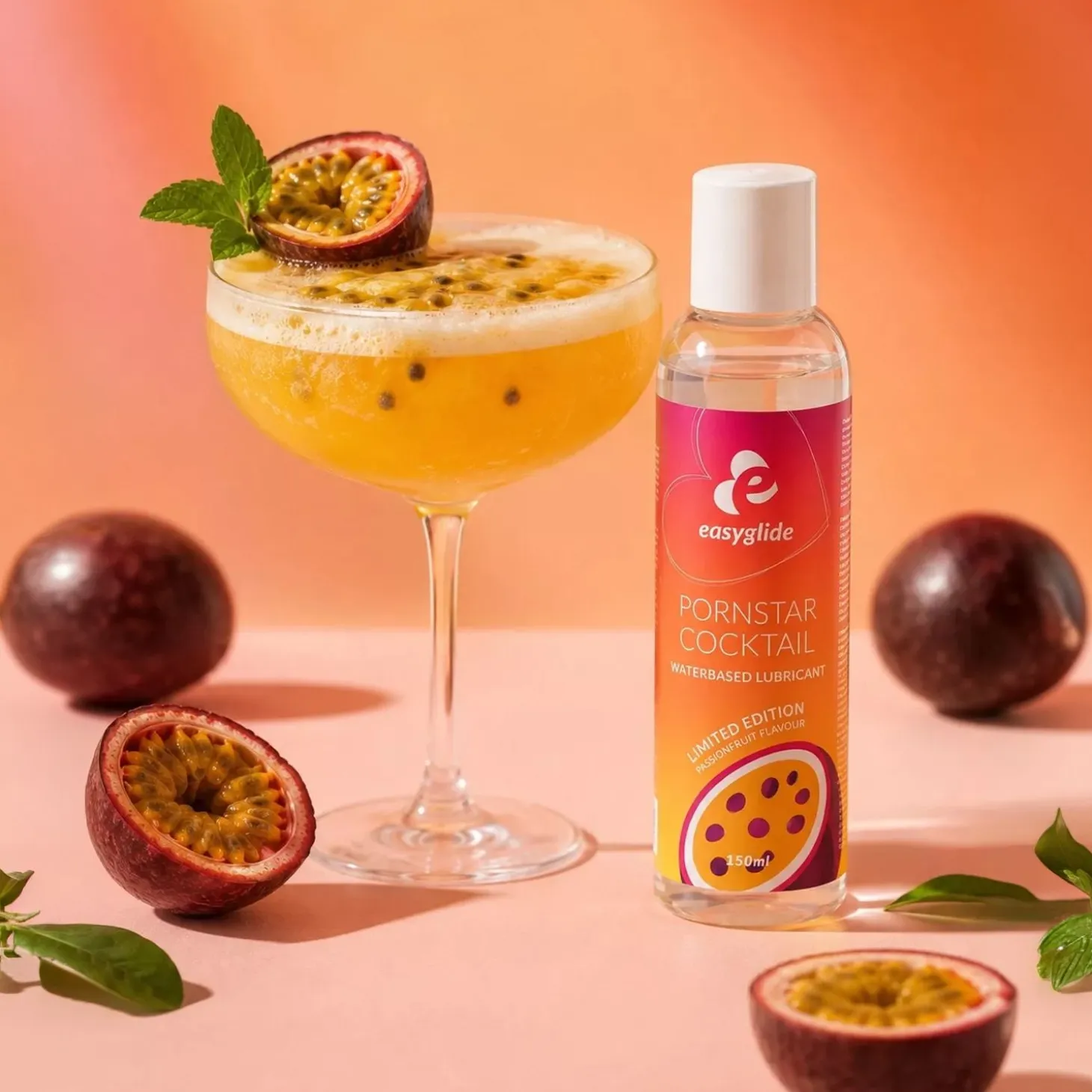 EasyGlide - Lubrifiant à Base d'Eau PassionFruit Pornstar Martini - 150 ml