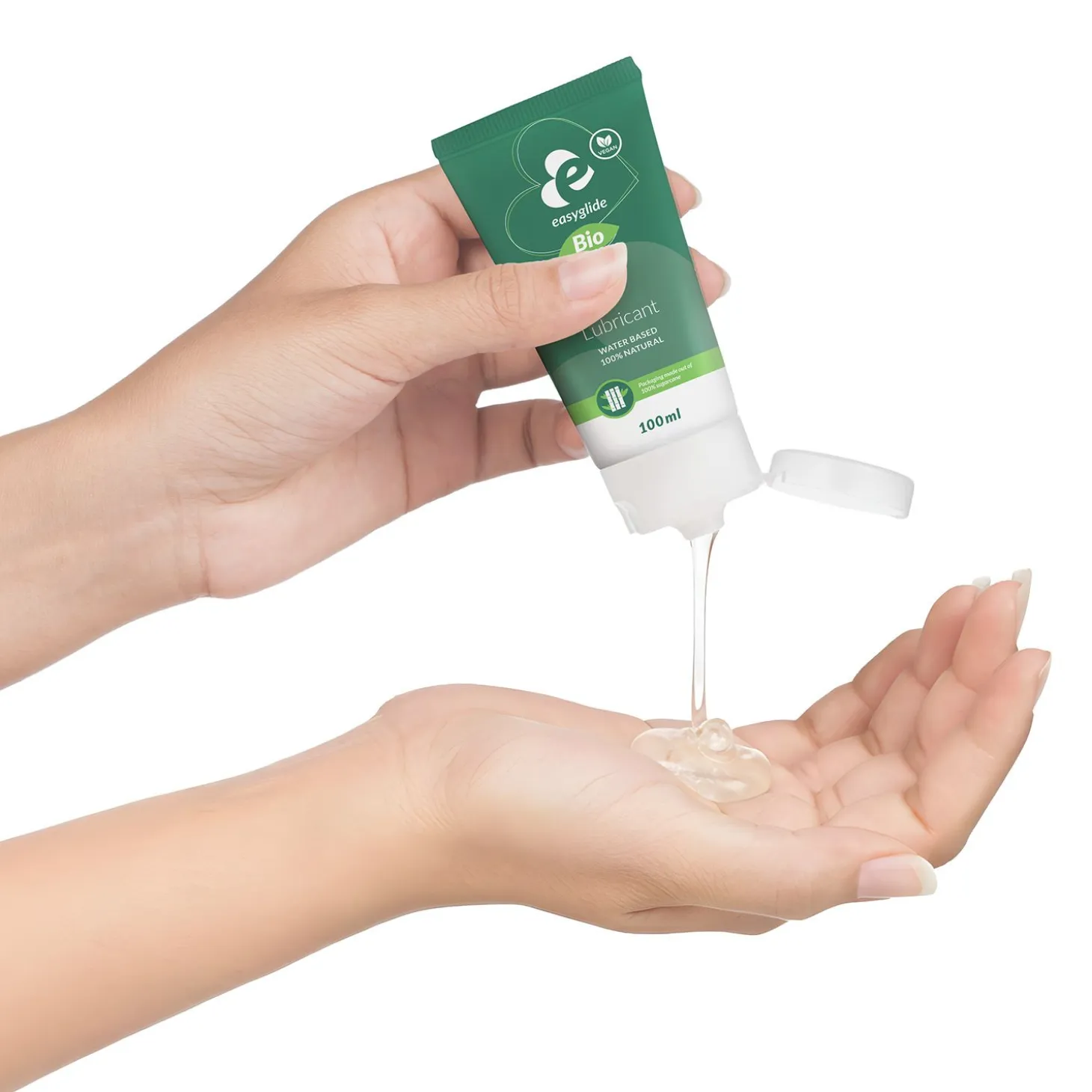 EasyGlide - Lubrifiant à base d'eau, bio et naturel sans parfum - 100 ml