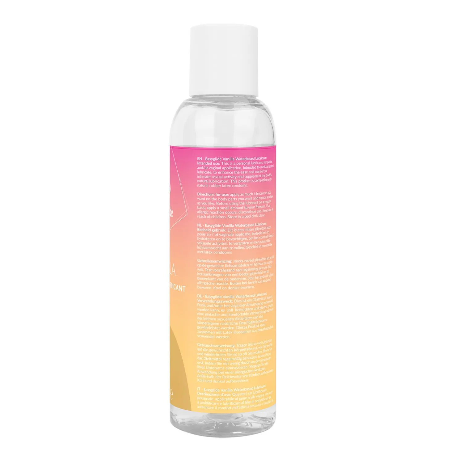 EasyGlide - Lubrifiant à base d'eau à la vanille - 150 ml