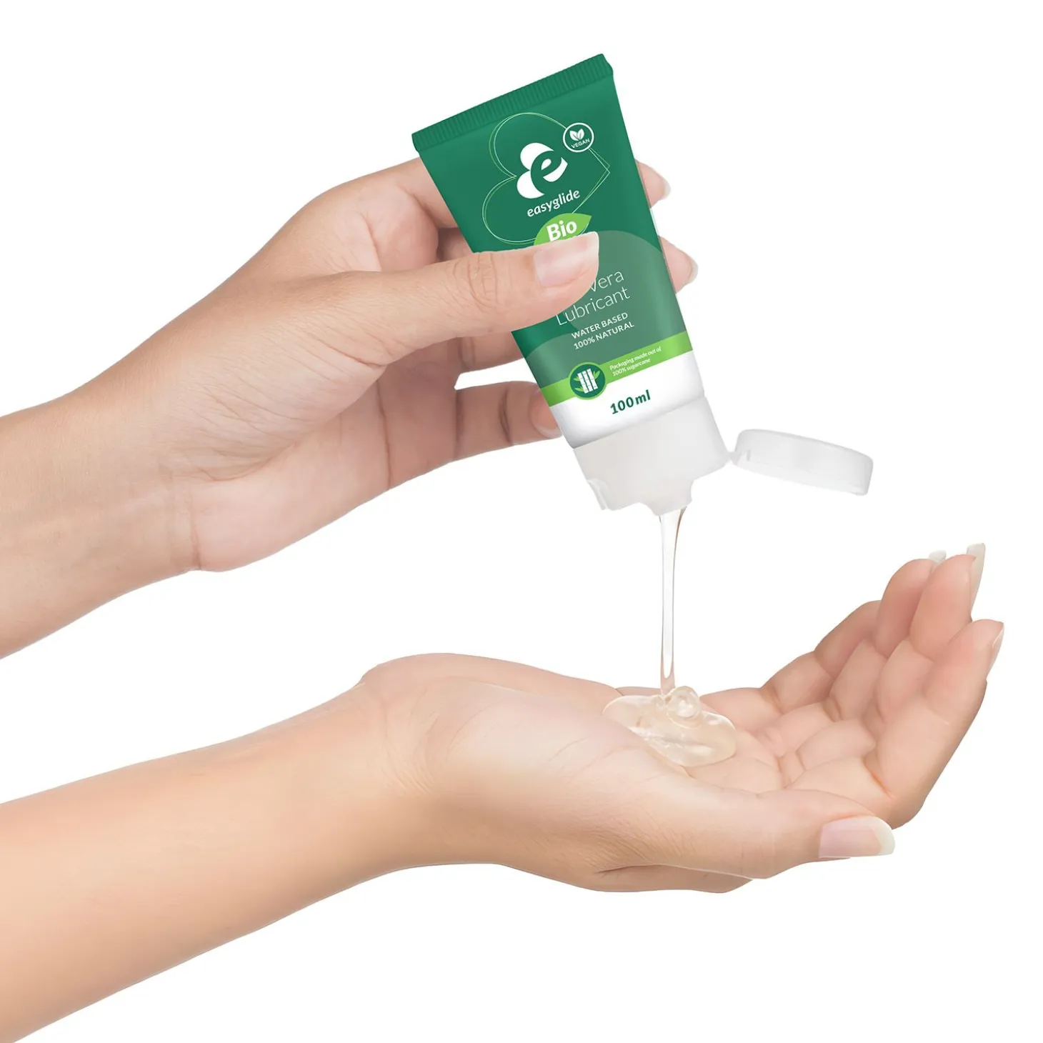 EasyGlide - Lubrifiant à base d'eau, bio et naturel à l'aloe vera - 100 ml