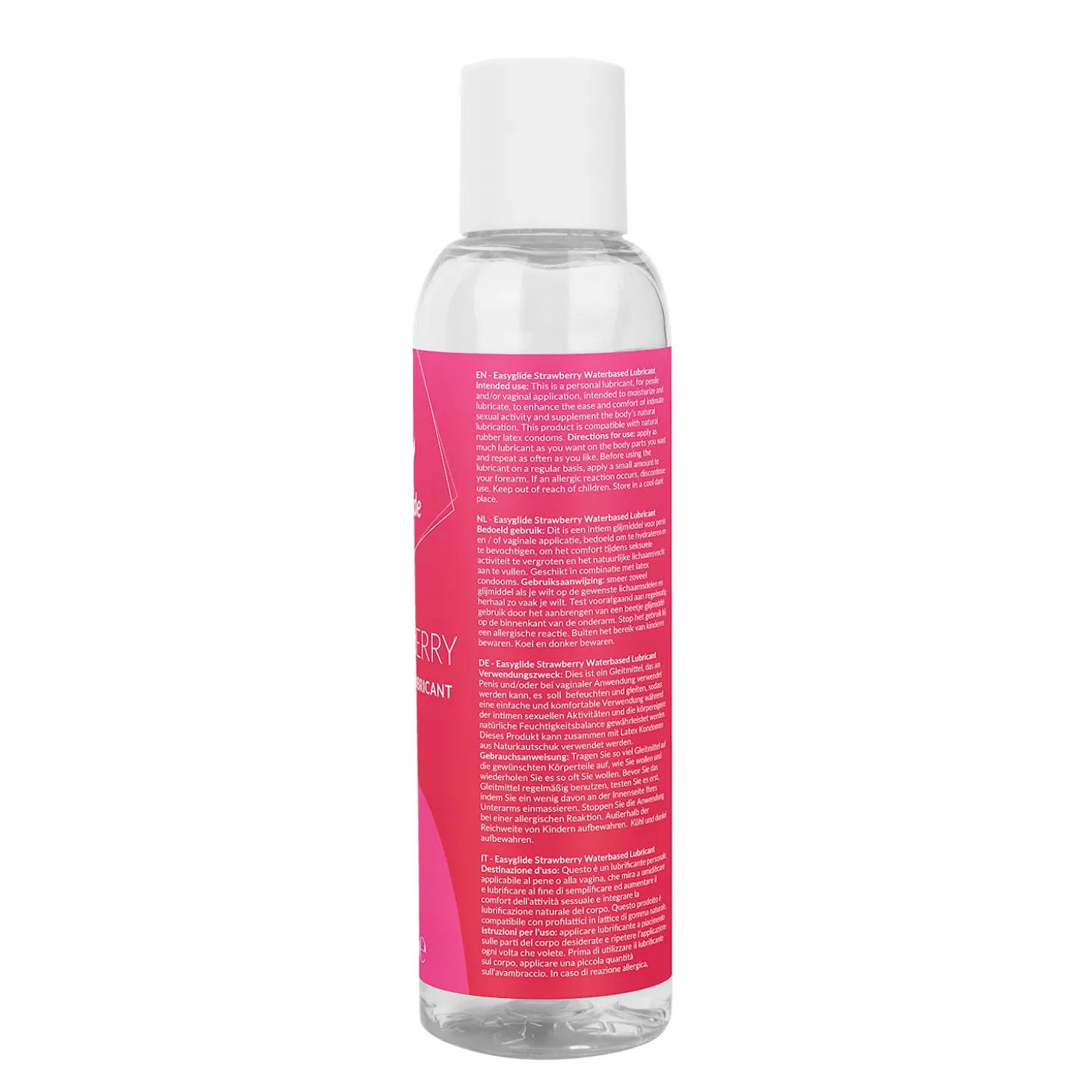 EasyGlide - Lubrifiant à base d'eau à la fraise - 150 ml