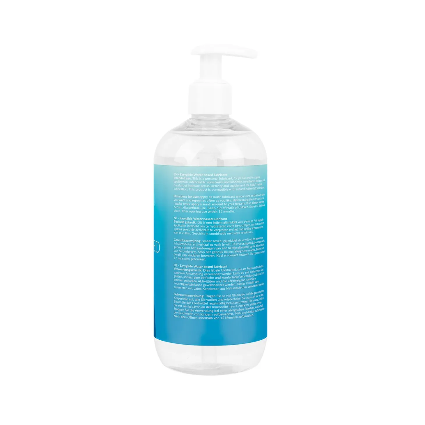 EasyGlide - Lubrifiant à base d'eau - 500 ml