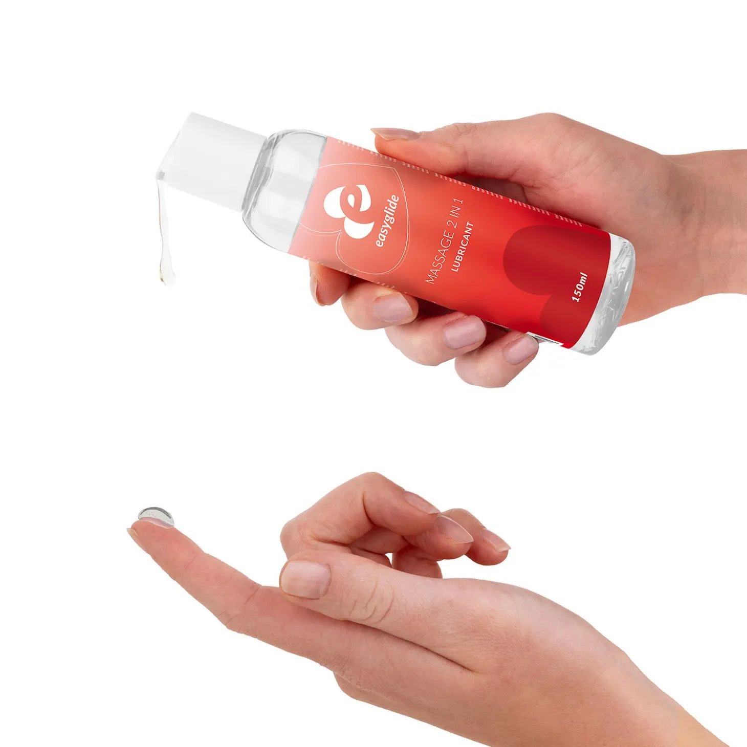EasyGlide - Lubrifiant et massage 2 en 1 à base d'eau - 150 ml