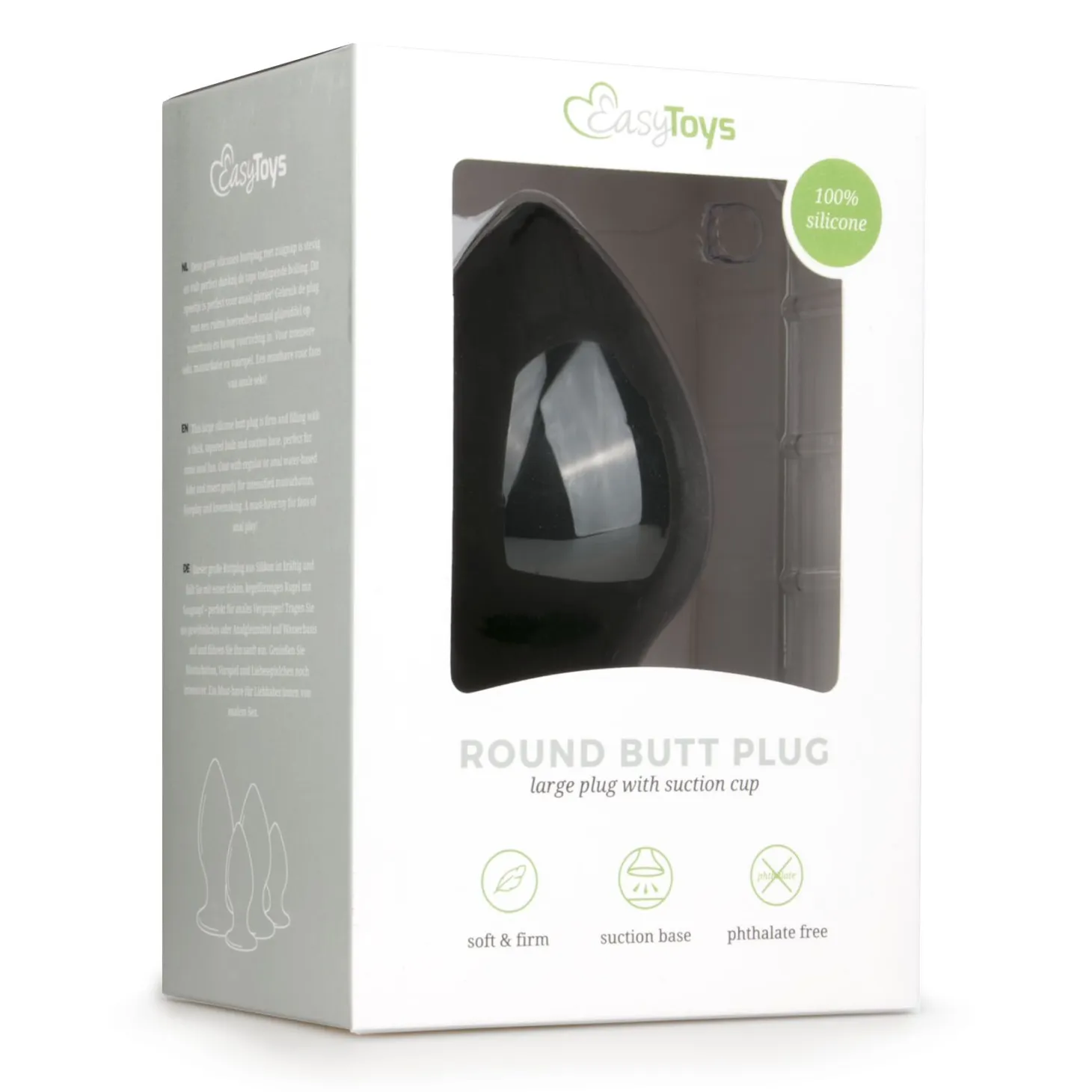 Easytoys Anal - Plug Anal - Noir Large