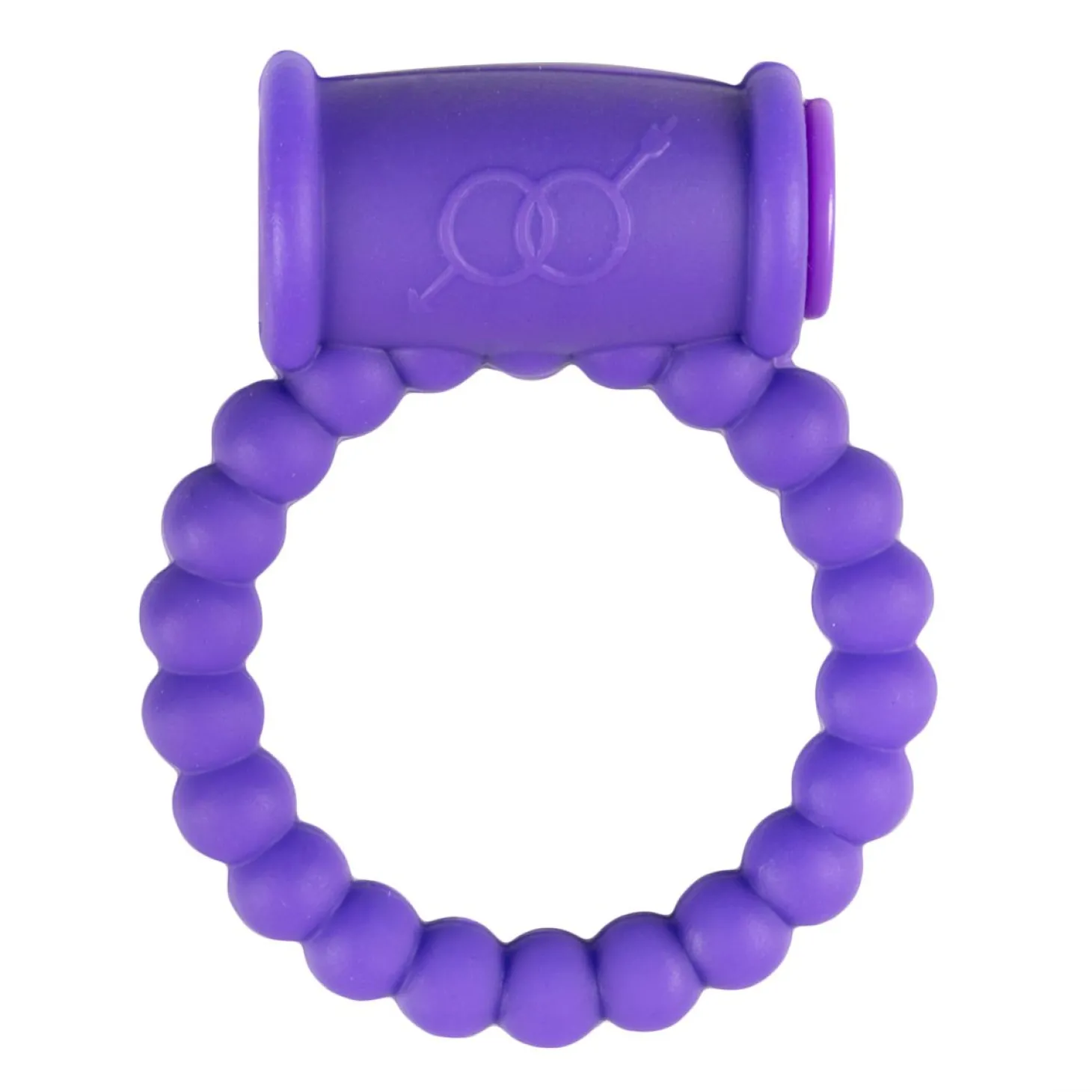 EasyToys - Anneau pénien avec vibromasseur - Violet