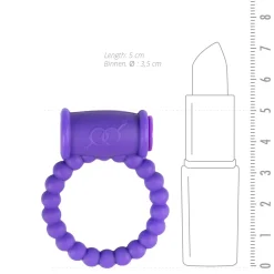 EasyToys - Anneau pénien avec vibromasseur - Violet