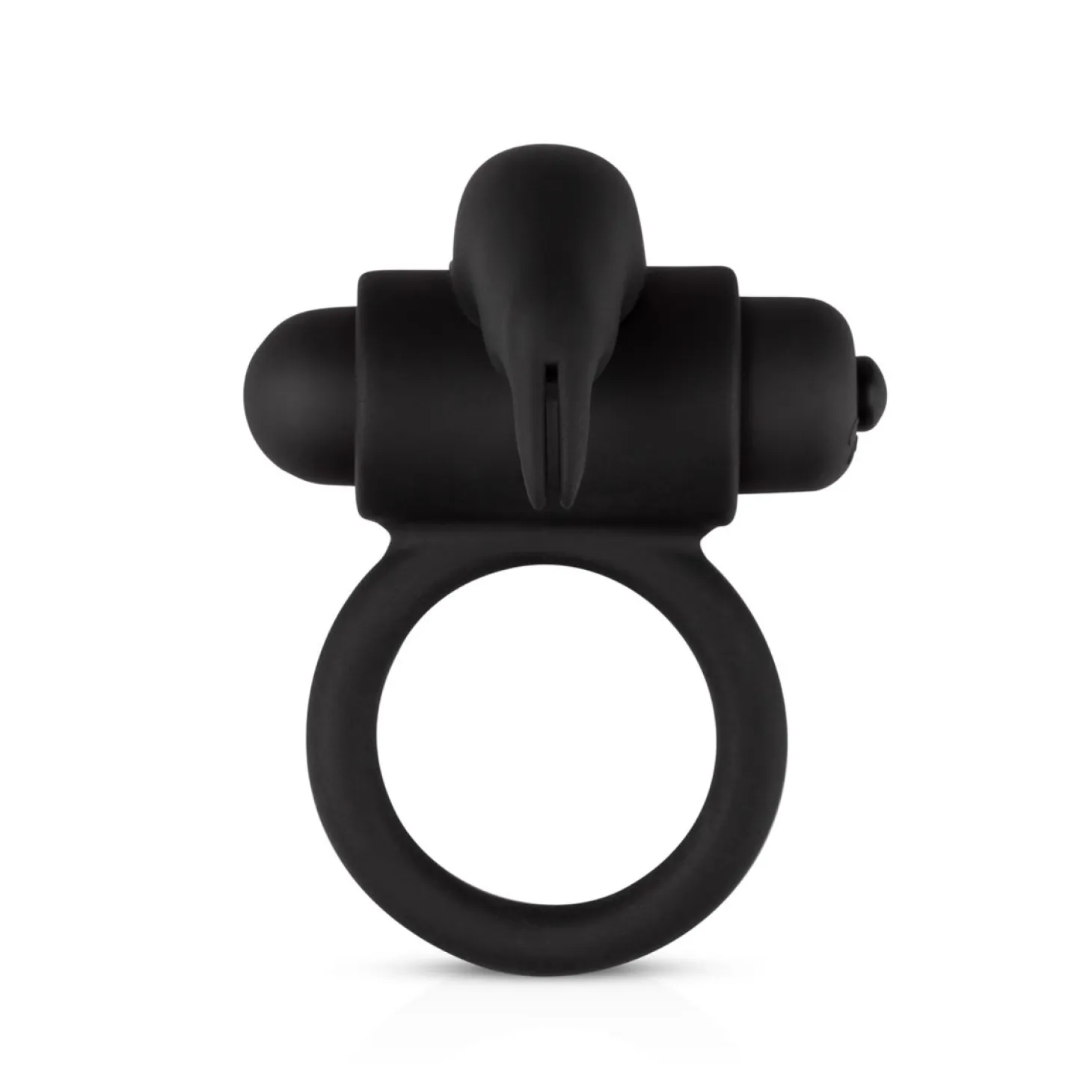 EasyToys - Cockring avec stimulateur clitoridien - Noir