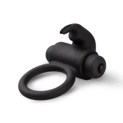 EasyToys - Cockring avec stimulateur clitoridien - Noir