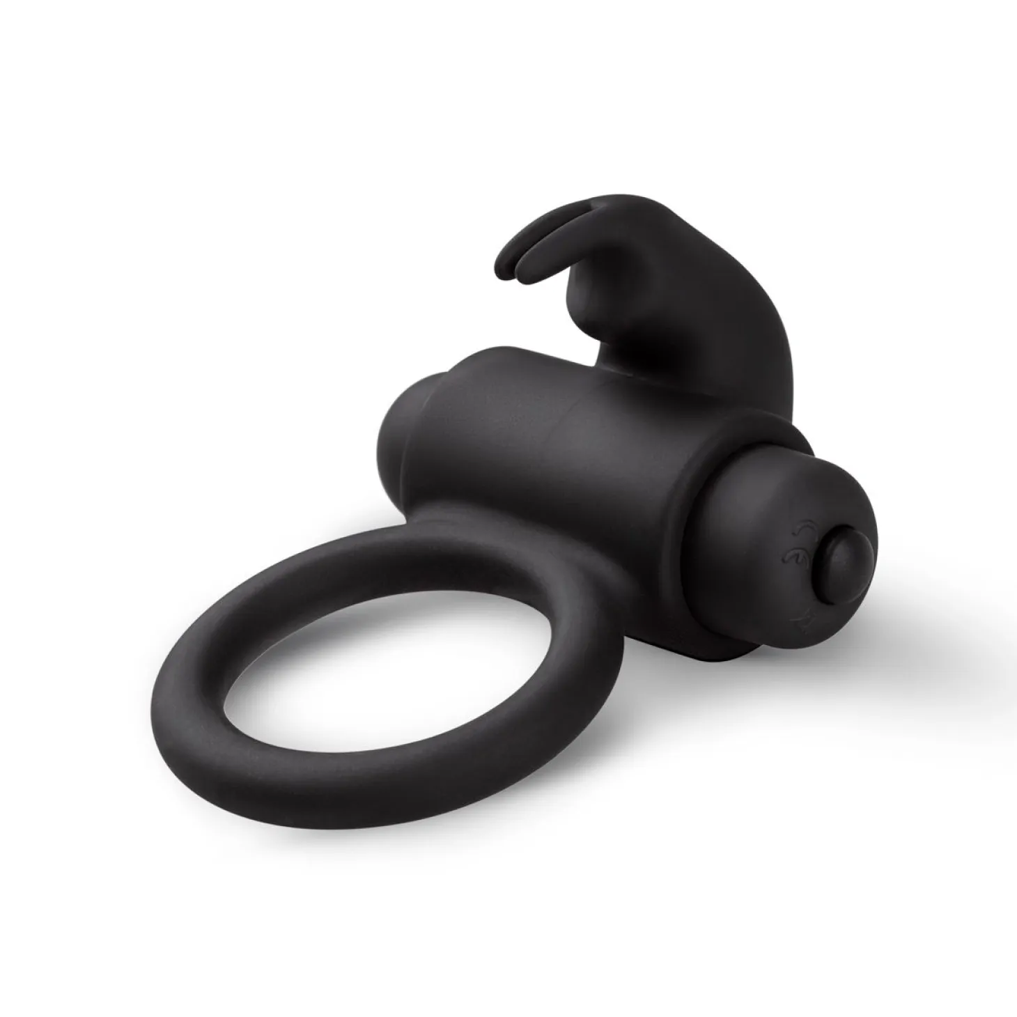 EasyToys - Cockring avec stimulateur clitoridien - Noir