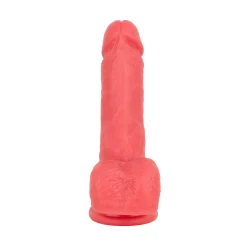 EasyToys Dildo - With Balls Coral Pink - 17,5 cm
