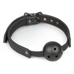 Easytoys Fetish - Ball gag met PVC bal - zwart