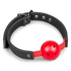 Easytoys Fetish - Bâillon à balle avec balle en PVC - Rouge