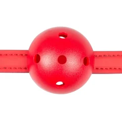 Easytoys Fetish - Bâillon à balle avec balle en PVC - Rouge
