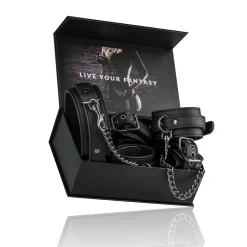 Easytoys Fetish - Bondage Set - Collier Menottes et Chevilles