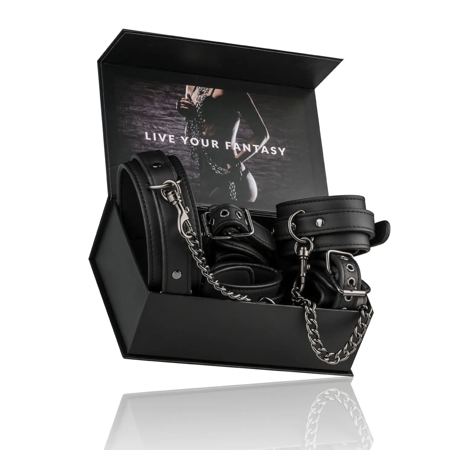 Easytoys Fetish - Bondage Set - Collier Menottes et Chevilles