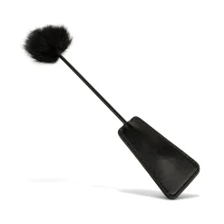 Easytoys Fetish - Chatouilleur doux et fouet en 1 - Noir
