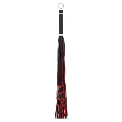 Easytoys Fetish - Flogger 64 cm - Rouge et Noir