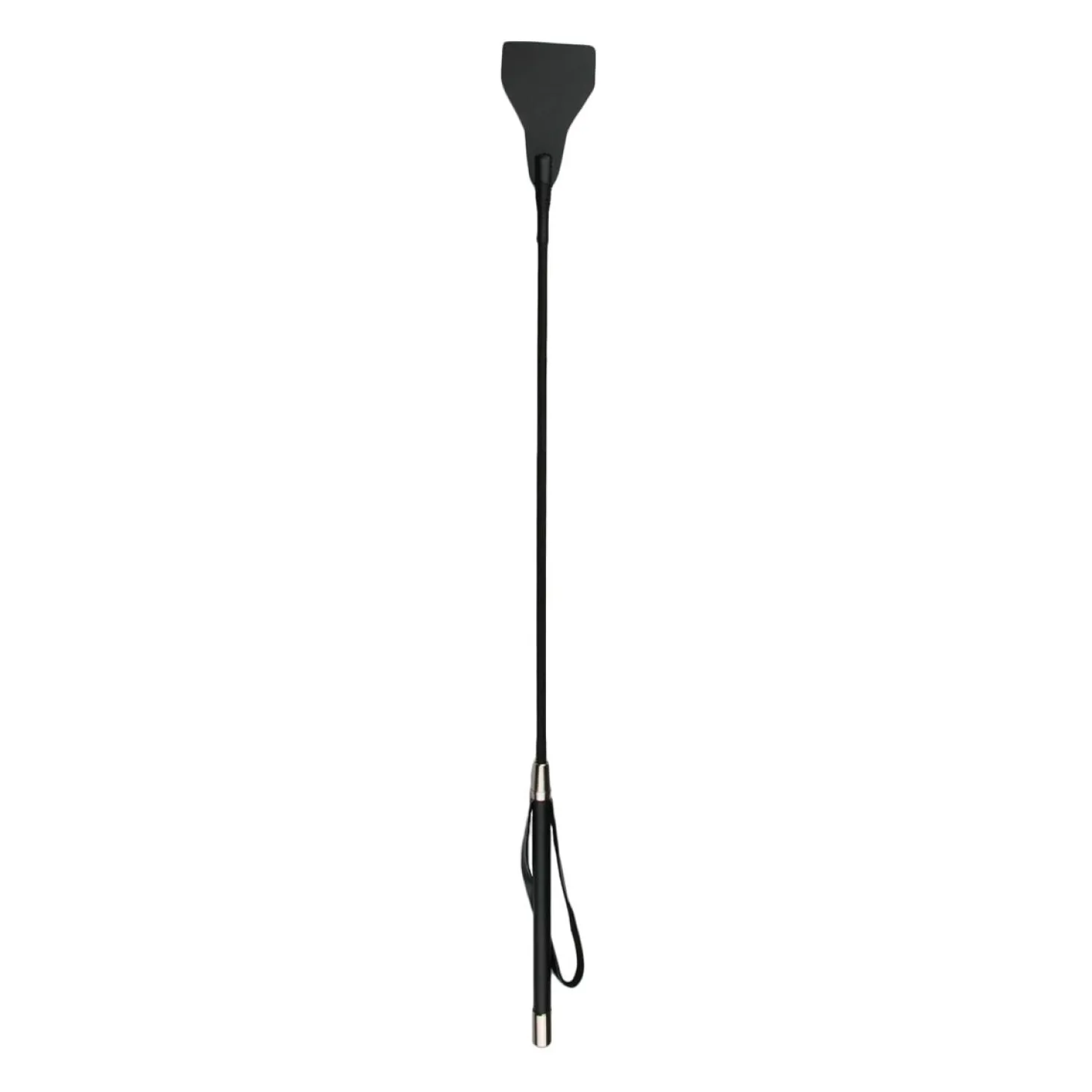 EasyToys - Fetish Fouet Long en Cuir - Noir