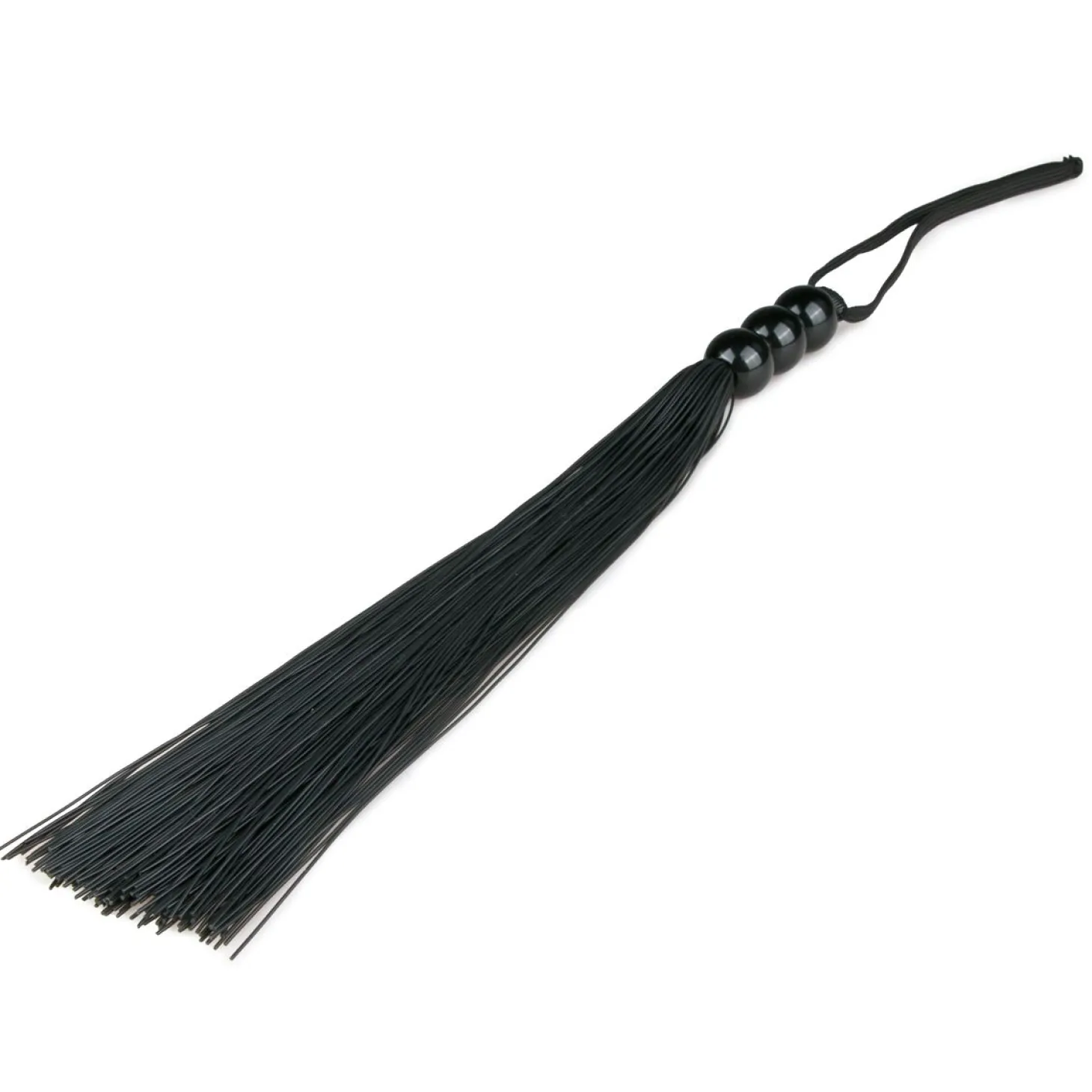 Easytoys Fetish - Fouet noir en silicone