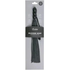 Easytoys Fetish - Fouet noir en silicone